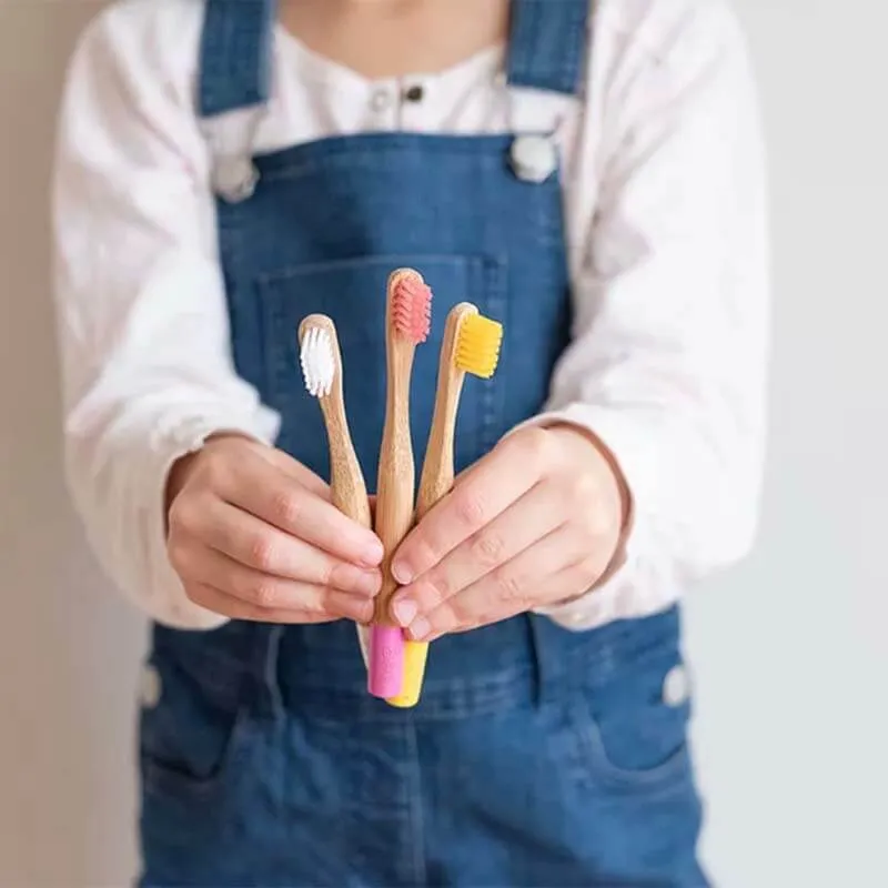 The Boo Collective Bamboo Toothbrush - Kids