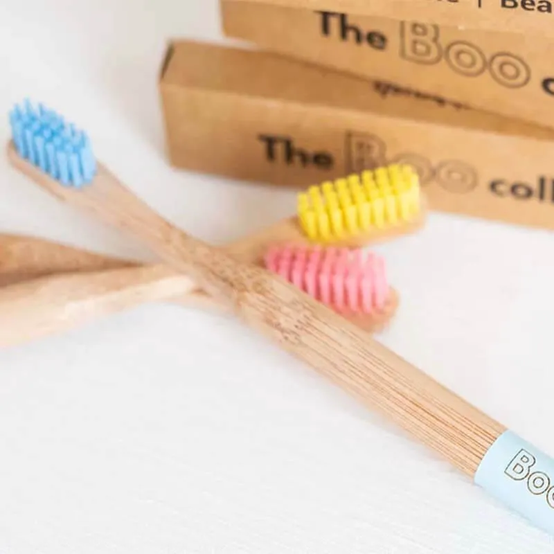 The Boo Collective Bamboo Toothbrush - Kids