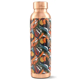 The Copper Water Bottle 950ml | Detox Water Bottle- Immunity Enhancing | Insulated Copper Bottle For Office/Home/Gym | Eco Friendly And Leakproof | Non-Toxic And BPA Free Water Bottle For Kids