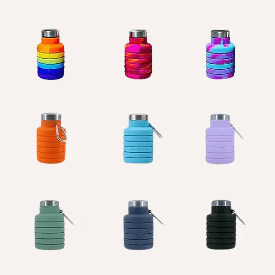 Tilley   Me | Collapsible Water Bottle with Clip