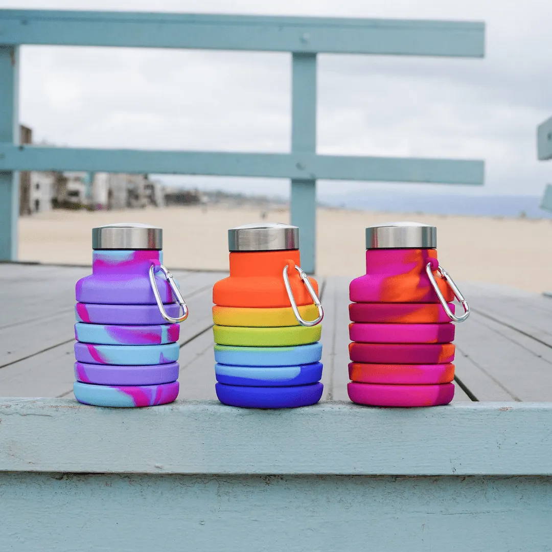 Tilley   Me | Collapsible Water Bottle with Clip