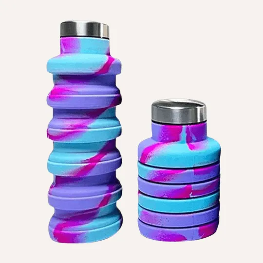 Tilley   Me | Collapsible Water Bottle with Clip