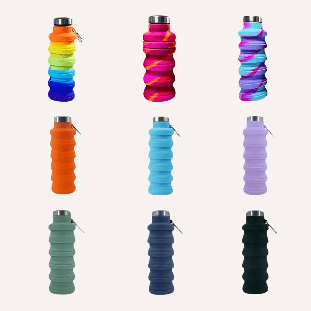 Tilley   Me | Collapsible Water Bottle with Clip