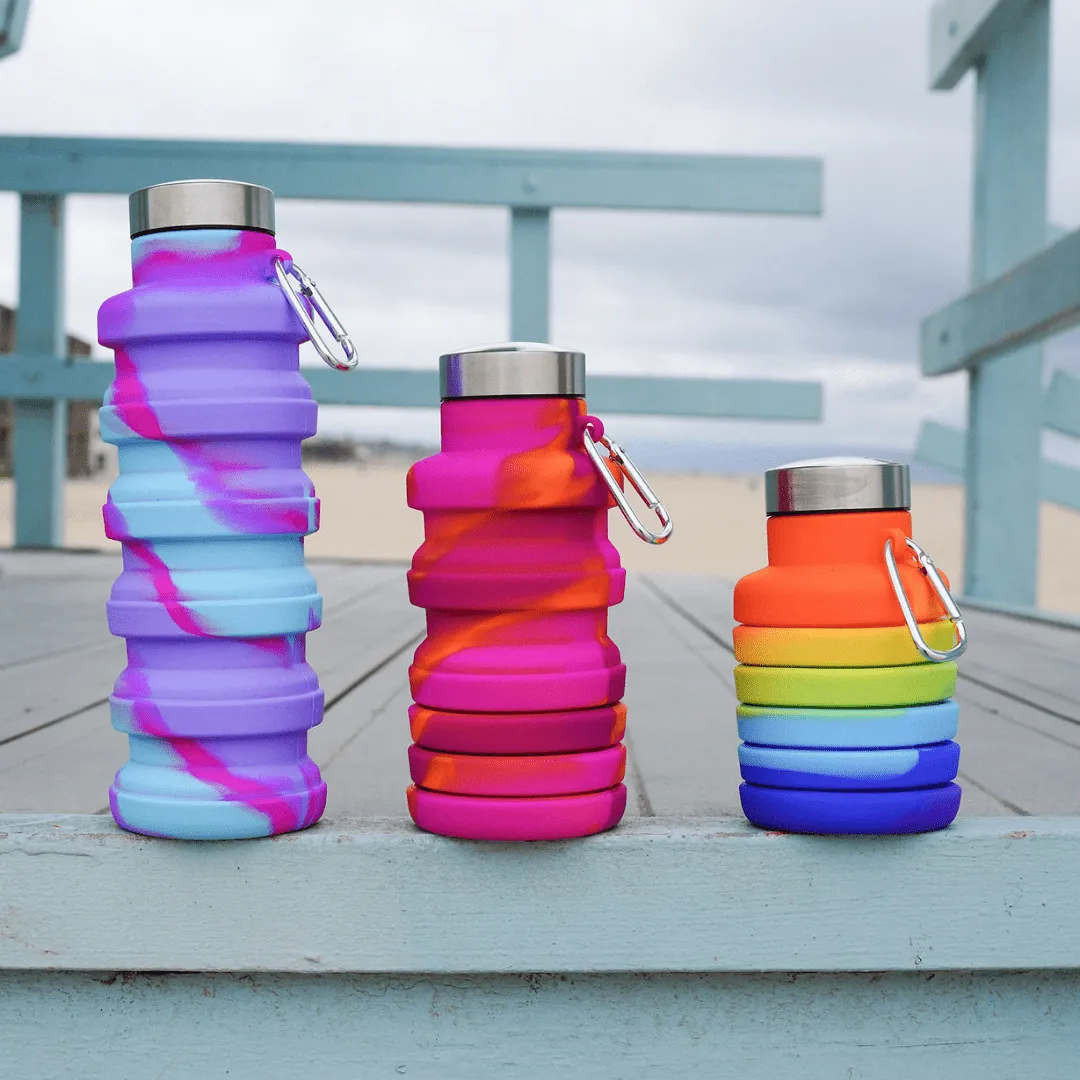 Tilley   Me | Collapsible Water Bottle with Clip