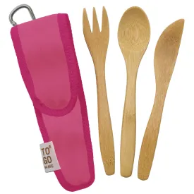 To Go Ware Bamboo Kids Cutlery Set - Melon