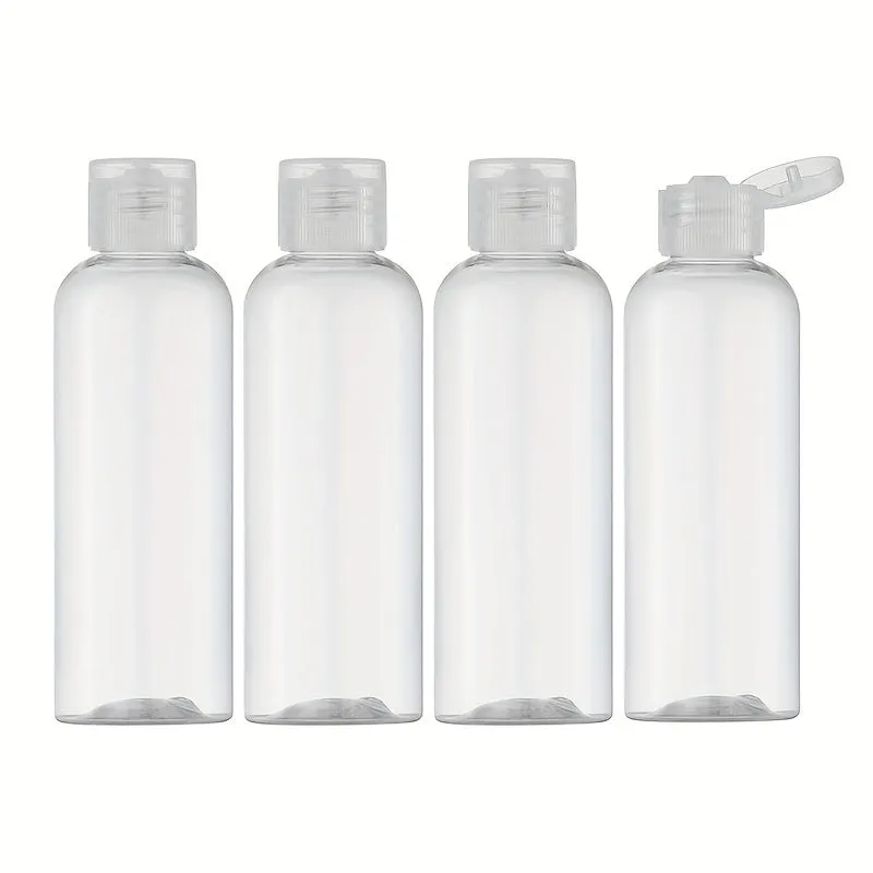 Travelsized Flip Top Dispenser Containers Set of 4 100ml