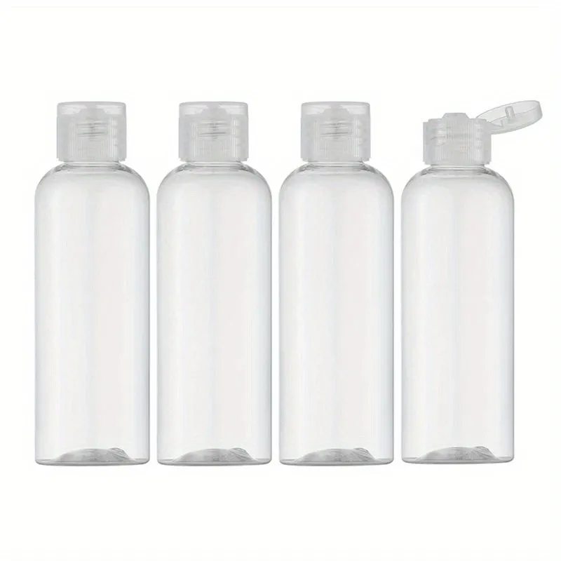 Travelsized Flip Top Dispenser Containers Set of 4 100ml