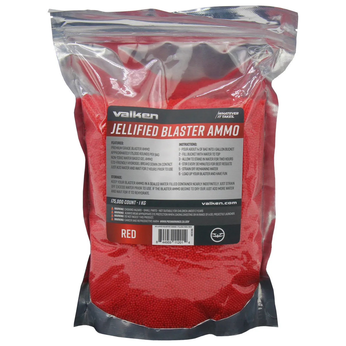 Valken Gel Blaster Ammo / Gellets - 175,000 Rounds