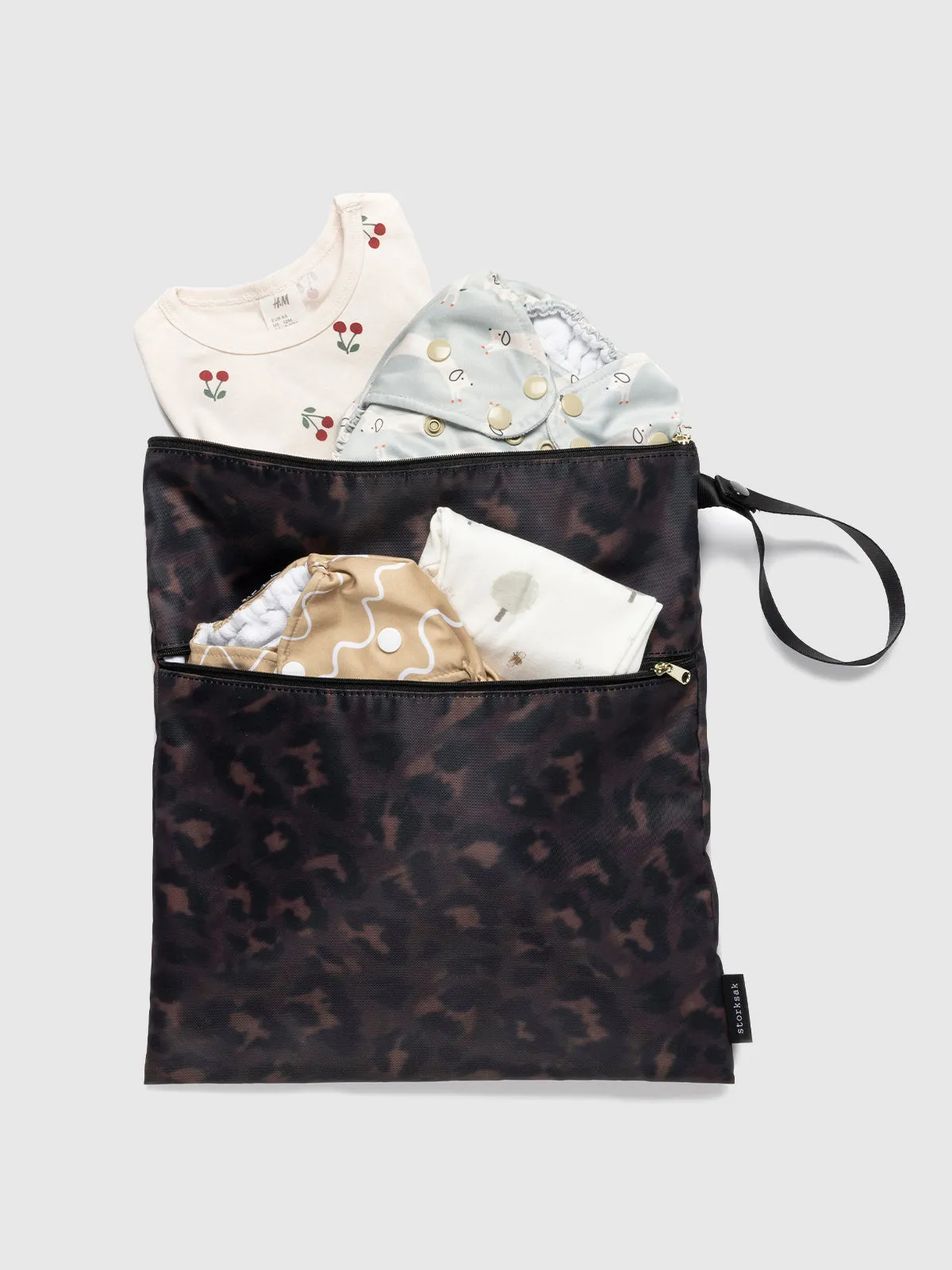 Wet Bag & Change Pouch Set Leopard