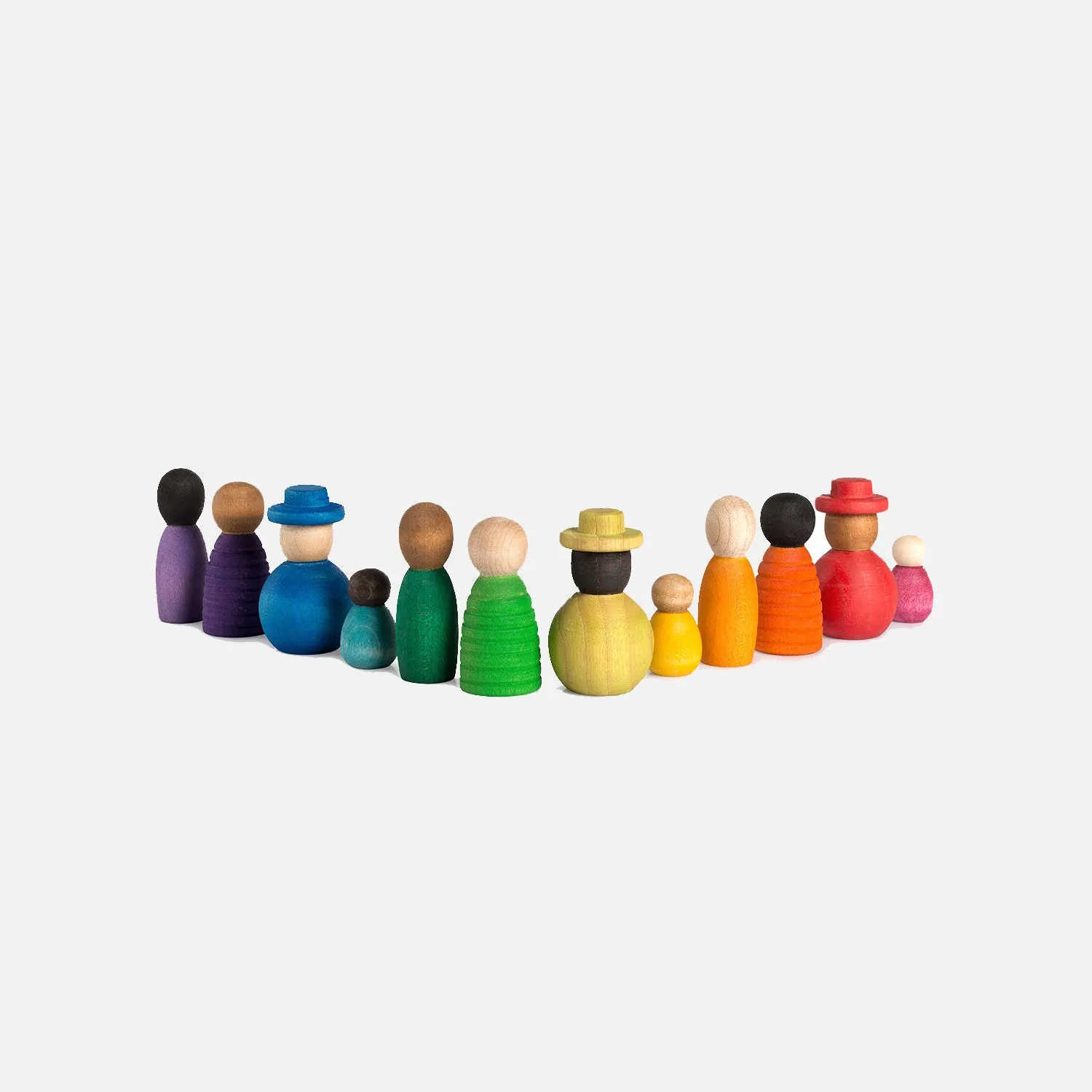 Wooden Together Nins - 12 Pieces